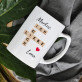ich liebe Dich Scrabble - Personalisierte Tasse