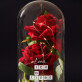 ich liebe Dich Scrabble - Ewige Rose Im Glas