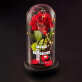 ich liebe Dich Scrabble - Ewige Rose Im Glas