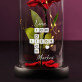 ich liebe Dich Scrabble - Ewige Rose Im Glas
