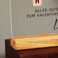 ich liebe Dich Scrabble - Druck auf Acrylglas