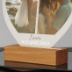 Ich liebe dich herz - Druck auf Acrylglas Herz led