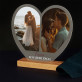 Ich liebe dich herz - Druck auf Acrylglas Herz