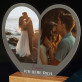Ich liebe dich herz - Druck auf Acrylglas Herz