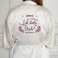 Ich liebe Dich - Bademantel aus Satin 