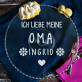 Ich liebe meine Oma - Tortenplatte