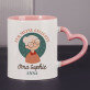 Für meine geliebte Oma - personalisierte Tasse