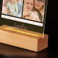 Liebe Oma - Druck auf Acrylglas mit LED Beleuchtung