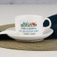 Liebe Großeltern - Tasse mit Untertasse