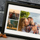 love collage - Kunstdruck mit Rahmen