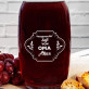 Omas Saft - Karaffe mit Gravur