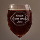 Omas Kompott - Weinglas mit Gravur