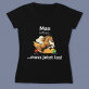 Mein pferd ruft an - Schwarzes T-Shirt für Damen