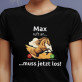 Mein pferd ruft an - Schwarzes T-Shirt für Damen