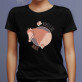 Horse girl - Schwarzes T-Shirt für Damen