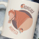 Horse Girl - personalisierte Tasse