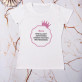 Krone - T-Shirt mit Aufdruck für Damen