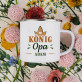 König Opa - emaillierter Becher