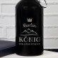 König der Bergpfaden - Wasserflasche 0,4l mit Karabinerhaken