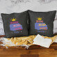 König und Königin der Couch Potatoes - Kissen-Set