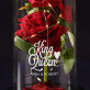 King & queen - Ewige Rose Im Glas