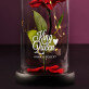 King & queen - Ewige Rose Im Glas