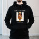 King of the dads - Schwarzer Kapuzenpullover für Herren