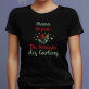 Königin des gartens - Schwarzes T-Shirt für Damen