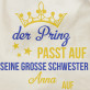 Prinz passt auf - Kapuzenhandtuch