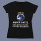 Wer nie ein pferd hatte - Schwarzes T-Shirt für Damen