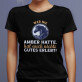 Wer nie ein pferd hatte - Schwarzes T-Shirt für Damen