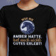 Wer nie ein pferd hatte - Schwarzes T-Shirt für Damen