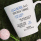 Papas legendäre Texte - Personalisierte Tasse