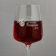 Ich kaufte prosecco - Weinglas 600 ml