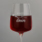 Lass die sorgen sein - Weinglas 600 ml