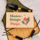 Blumenkönigin - Gartengeräte in Schürze