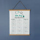 Arzt mit großem Herzen - Poster-Kalender mit Holzleisten