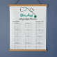 Arzt mit großem Herzen - Poster-Kalender mit Holzleisten Arzt mit großem Herzen - Poster-Kalender mit Holzleisten