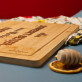 Schmeckt besser - Schneidebrett aus Holz