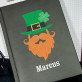 Leprechaun Mann - Notizbuch A5 mit Aufdruck