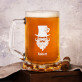 Leprechaun Mann - Personalisierter Bierkrug