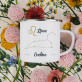 Löwe - emaillierter Becher