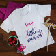 Little Princess - T-shirt mit Aufdruck für Kinder