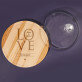 LOVE - Glasglocke mit Gravur