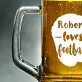 Love Football - Personalisierter Bierkrug