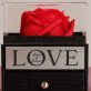 Love - Ewige Rose in einer Schachtel