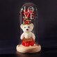 Love - Ewige Rose mit Teddybär