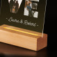 Love - Druck auf Acrylglas mit LED Beleuchtung