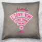 Love you more than WiFi - Kissen