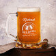 Bier in der Kehle- Bierkrug